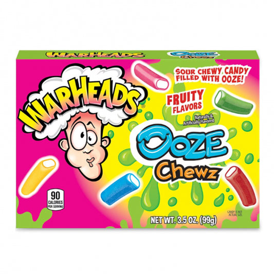 Warheads Sour Ooze Chewz Theater Box 3.5oz (99g)