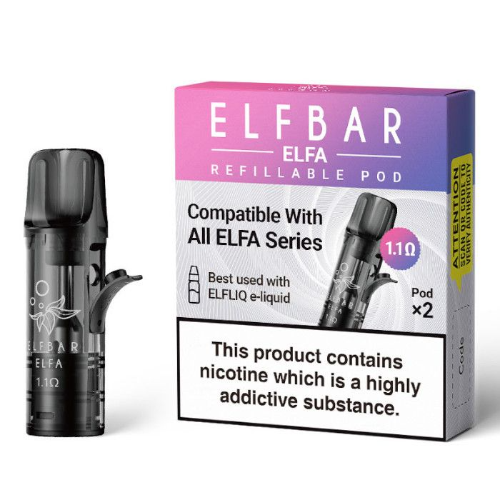 Elf Bar ELFA Refillable Pod - 2pk