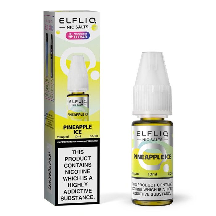 Elf Bar ELFLIQ Pineapple Ice 10ml Nic Salt