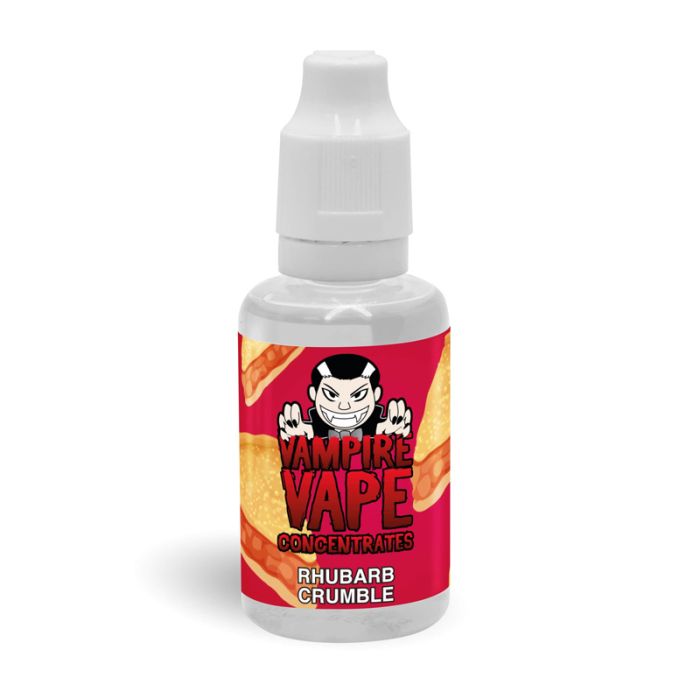 Rhubarb Crumble Aroma Concentrate by Vampire Vape - Aroma Concentrates UK