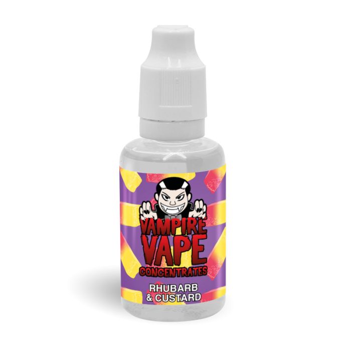 Rhubarb & Custard Aroma Concentrate by Vampire Vape - Aroma Concentrates UK