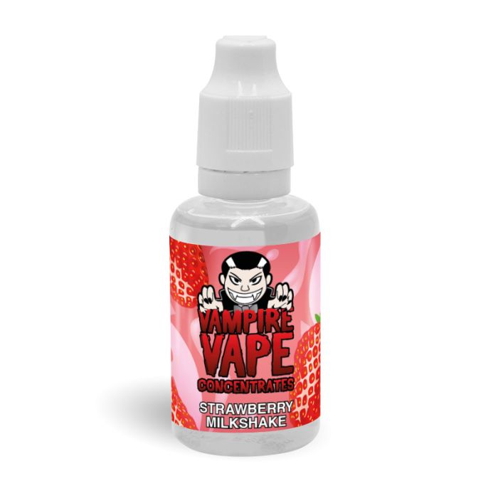 Strawberry Milkshake Aroma Concentrate by Vampire Vape - Aroma Concentrates UK