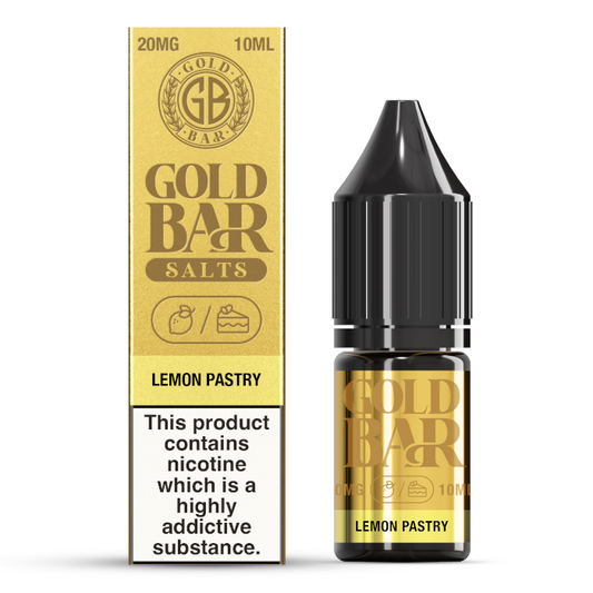 Gold Bar Lemon Pastry 10ml Nic Salt