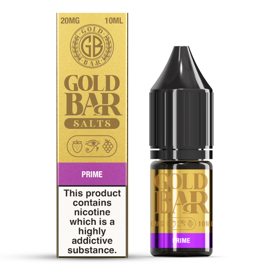 Gold Bar Prime 10ml Nic Salt