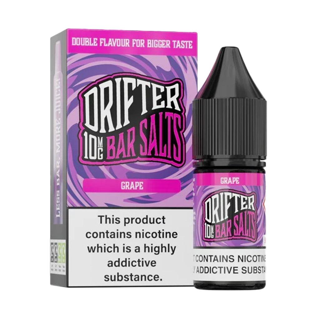 Drifter Bar Salts Grape 10ml Nic Salt