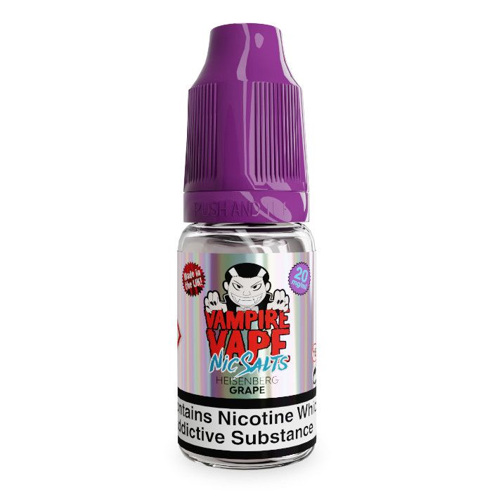 Heisenberg Grape Nic Salt by Vampire Vape - Nic Salts UK