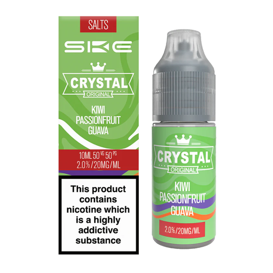 SKE Crystal Original Kiwi Passionfruit Guava 10ml Nic Salt