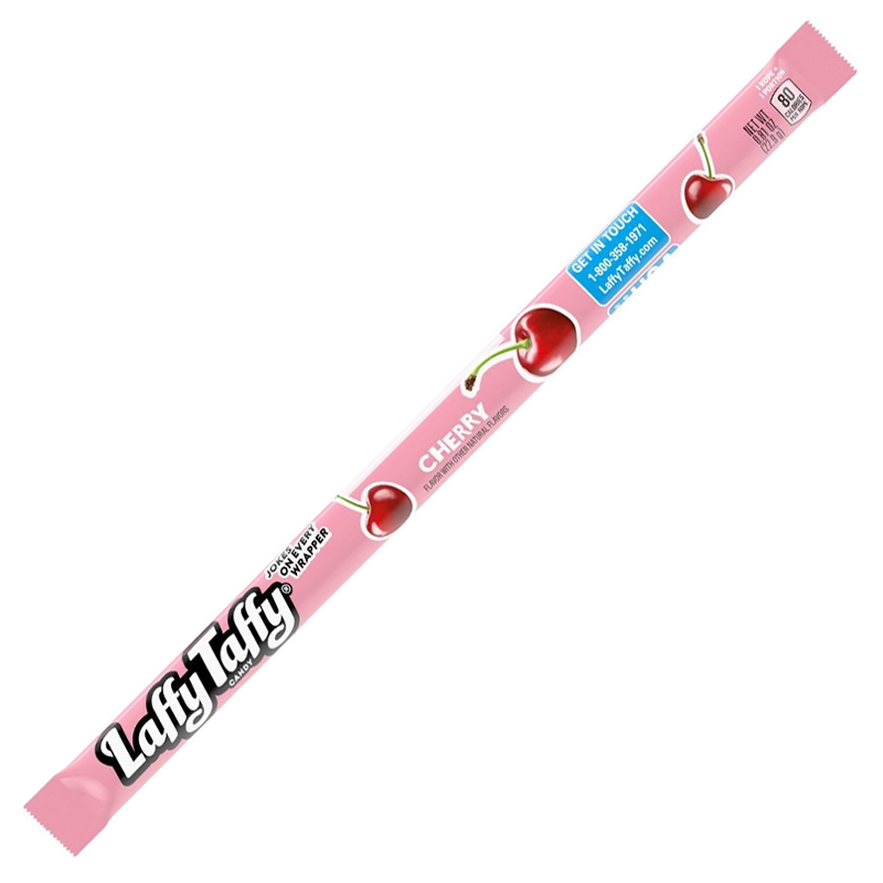 Laffy Taffy Cherry Rope Candy - 0.81oz (22.9g)