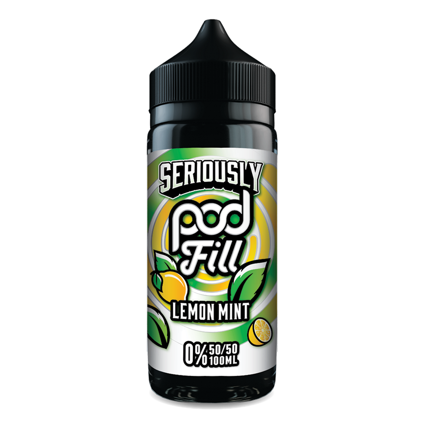 Seriously Pod Fill Lemon Mint 50/50 100ml Shortfill