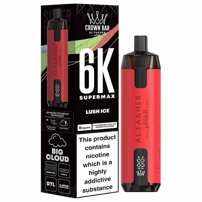 Al Fakher AF6000 SUPERMAX Lush Ice