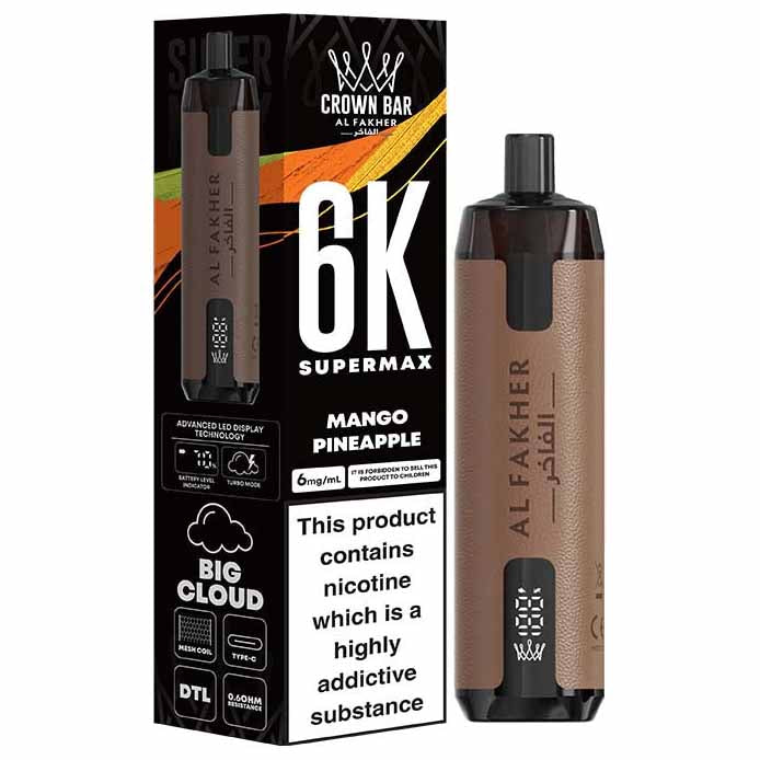 Al Fakher AF6000 SUPERMAX Mango Pineapple