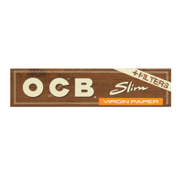 OCB Virgin Unbleached King Size Slim