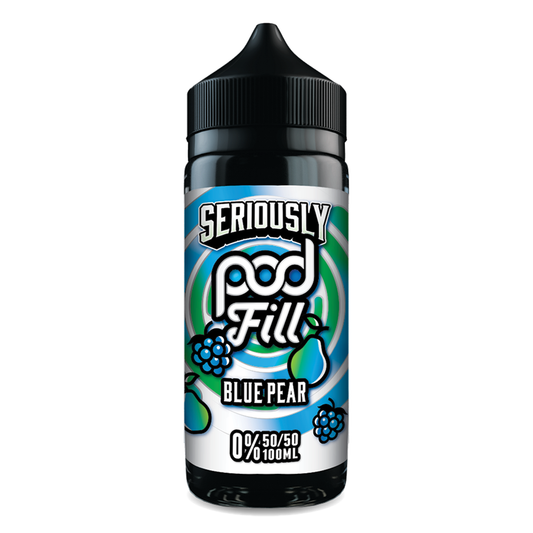 Seriously Pod Fill Blue Pear 50/50 100ml Shortfill