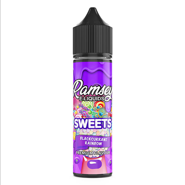 Ramsey E-Liquids Sweets Blackcurrant Rainbow 50ml Shortfill