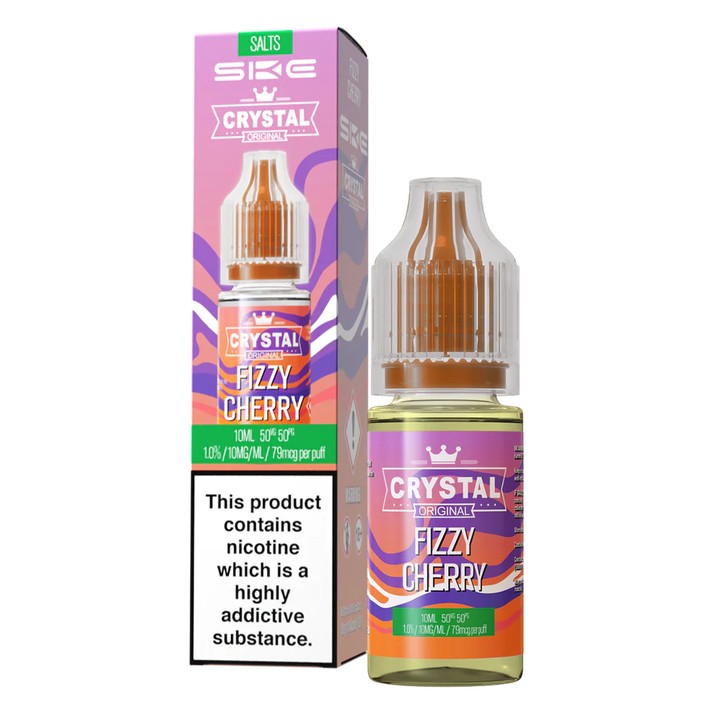 SKE Crystal V2 Fizzy Cherry 10ml Nic Salt – Vapor Shop Direct