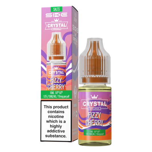 SKE Crystal V2 Fizzy Cherry 10ml Nic Salt