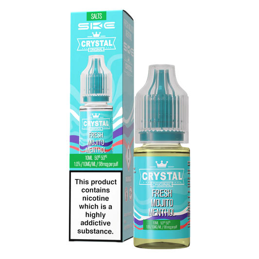 SKE Crystal V2 Fresh Menthol Mojito 10ml Nic Salt