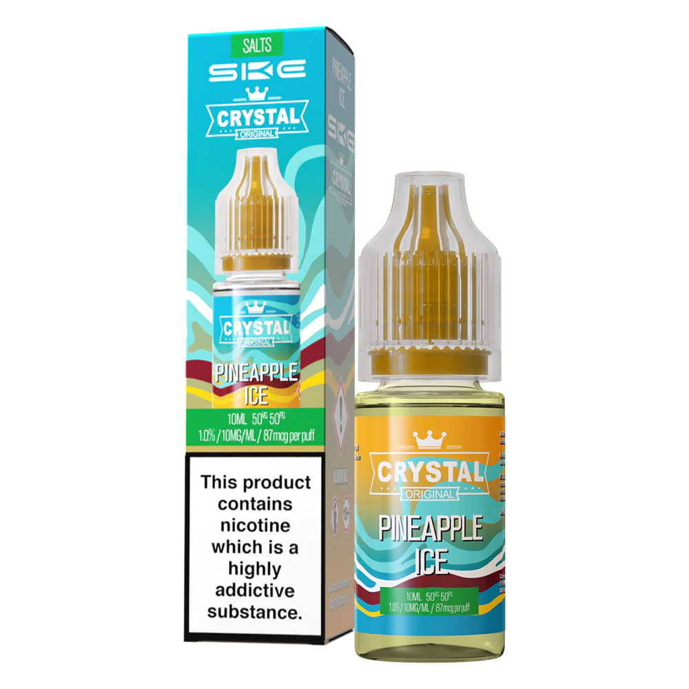 SKE Crystal V2 Pineapple Ice 10ml Nic Salt