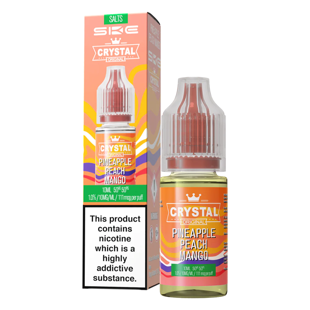 SKE Crystal V2 Pineapple Peach Mango 10ml Nic Salt