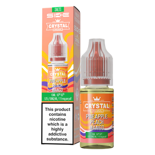 SKE Crystal V2 Pineapple Peach Mango 10ml Nic Salt