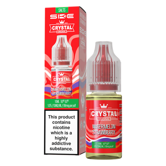 SKE Crystal V2 Watermelon Strawberry 10ml Nic Salt