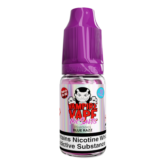 Pinkman Blue Razz Nic Salt by Vampire Vape - Nic Salts UK