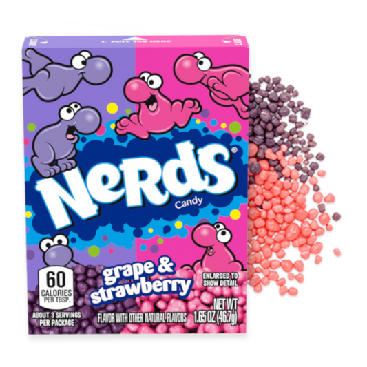 Wonka Nerds Grape Strawberry 1.65oz