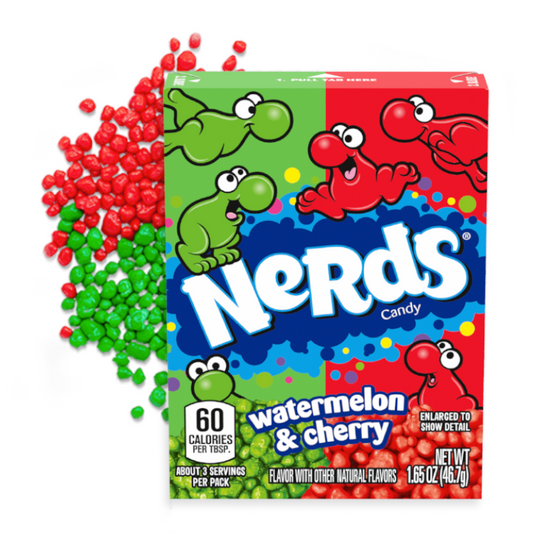 Wonka Nerds Watermelon Cherry 1.65oz