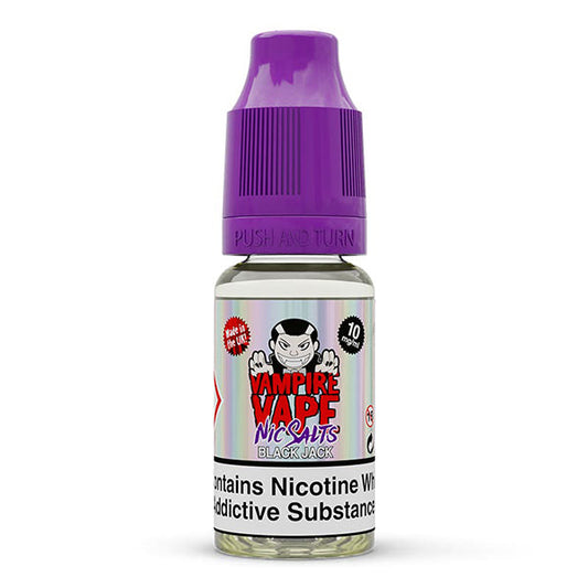 Vampire Vape Black Jack 10ml Nic Salt