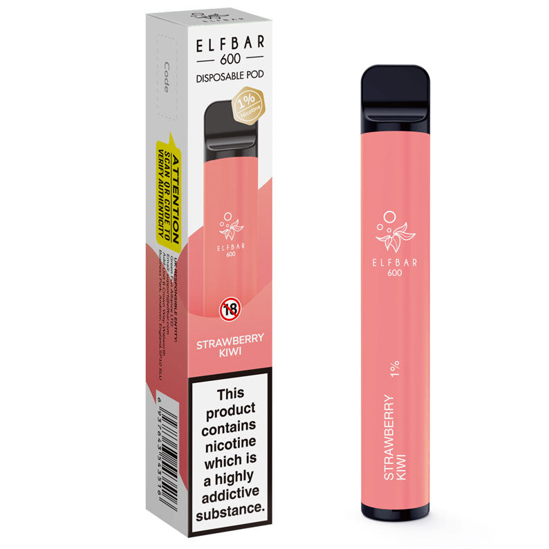 Elf Bar 600 Strawberry Kiwi Disposable Pod