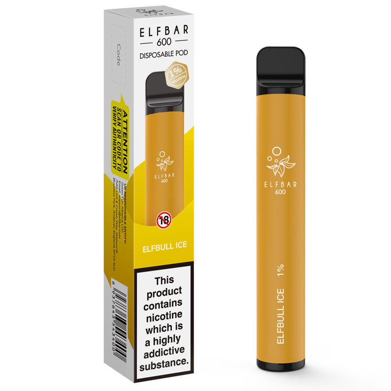 Elf Bar 600 Elfbull Ice Disposable Pod