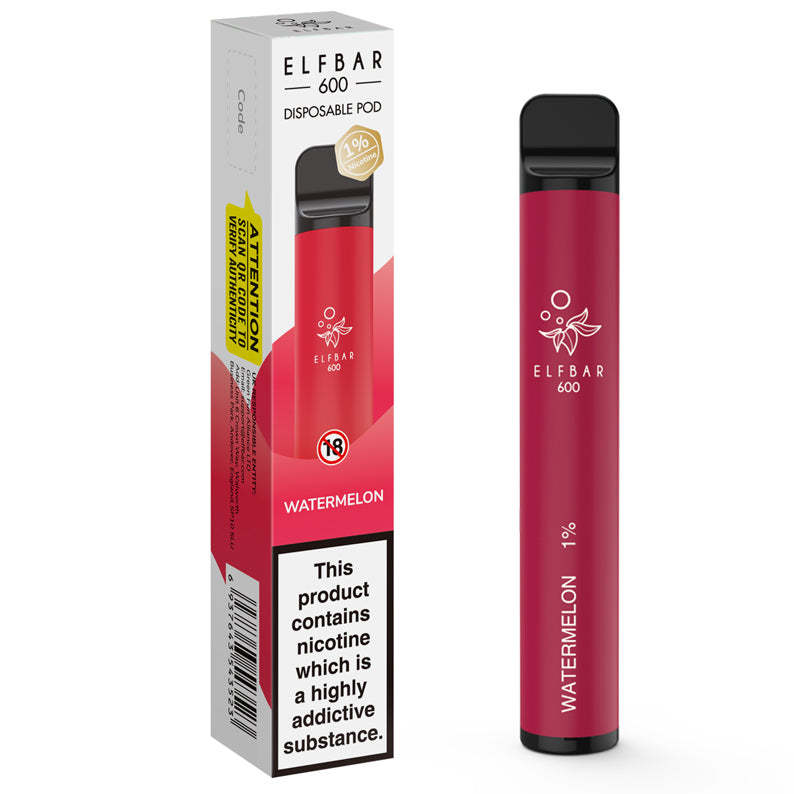 Elf Bar 600 Watermelon Disposable Pod