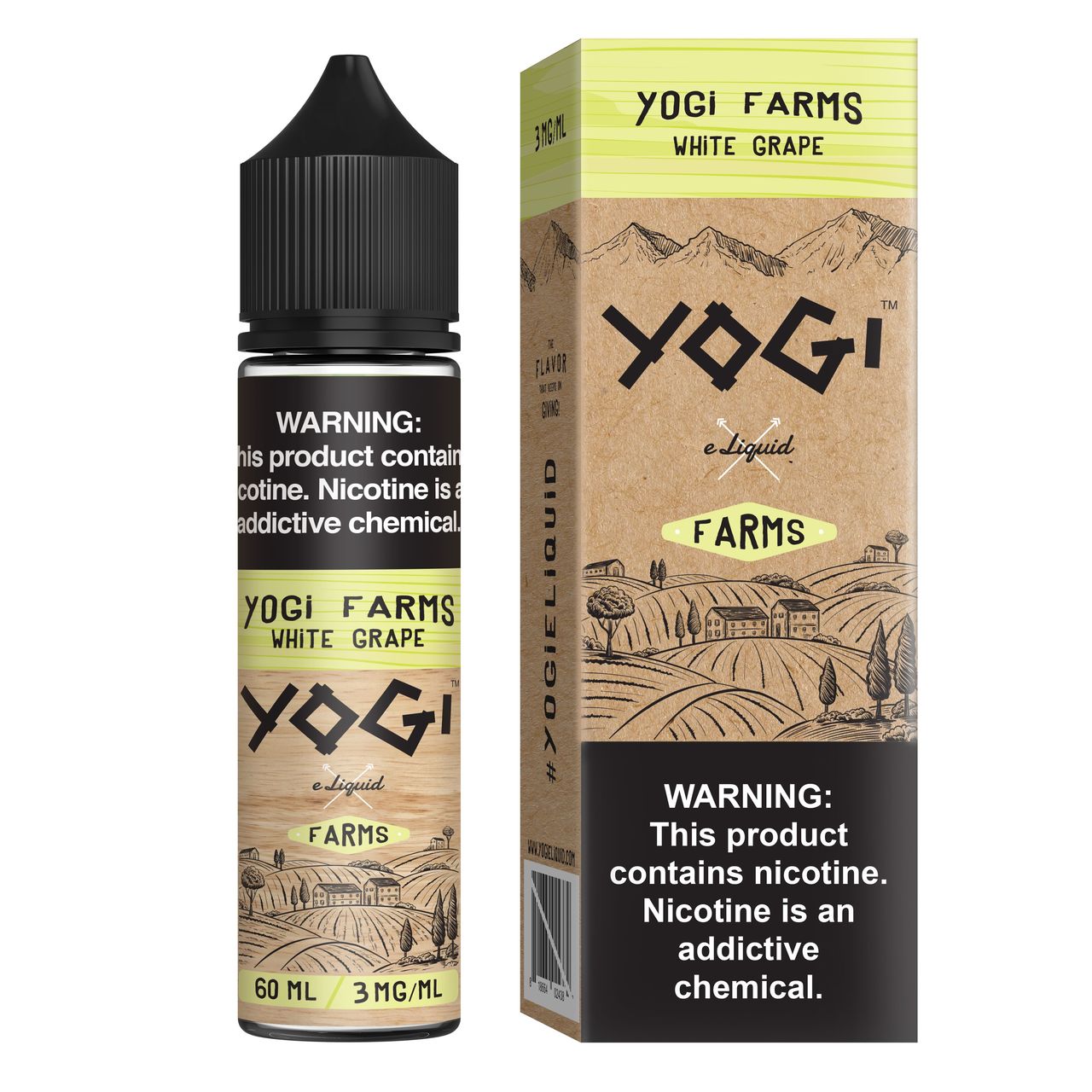 White Grape by Yogi Farms 50ml Shortfill