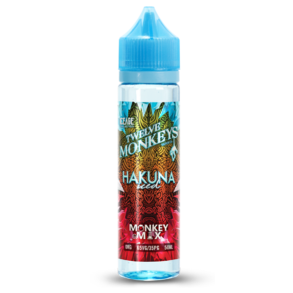 Twelve Monkeys Hakuna Iced E-Liquid 50ml Shortfill