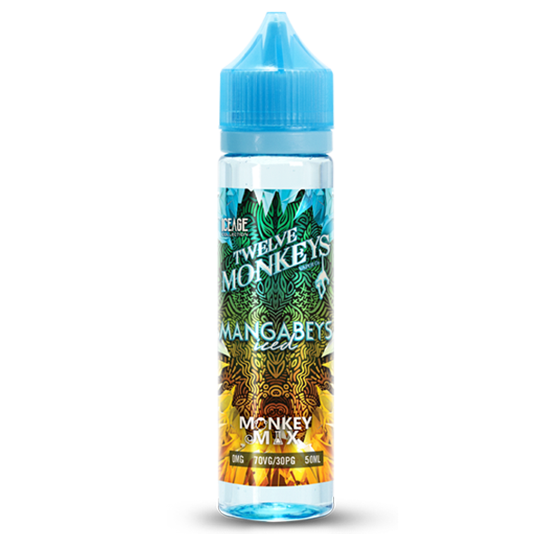 Twelve Monkeys Mangabeys Iced E-liquid 50ml Shortfill (Dated 08/2021)