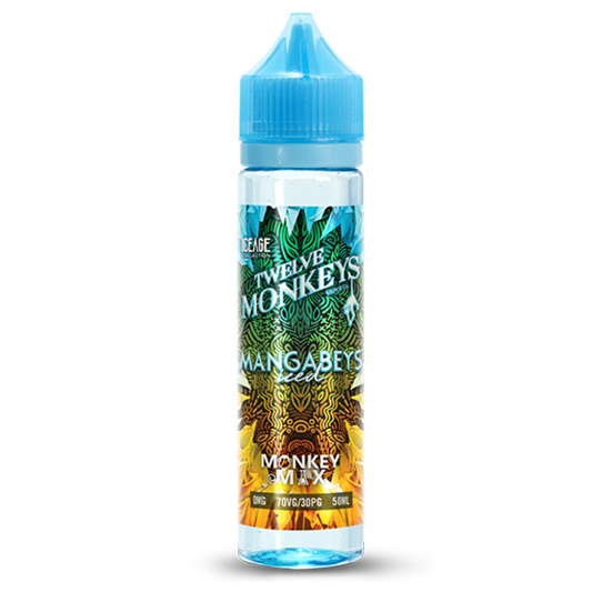 Twelve Monkeys Mangabeys Iced E-liquid 50ml Shortfill (Dated 08/2021)