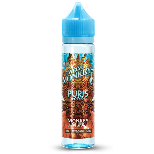 Twelve Monkeys Puris Iced E-liquid 50ml Shortfill