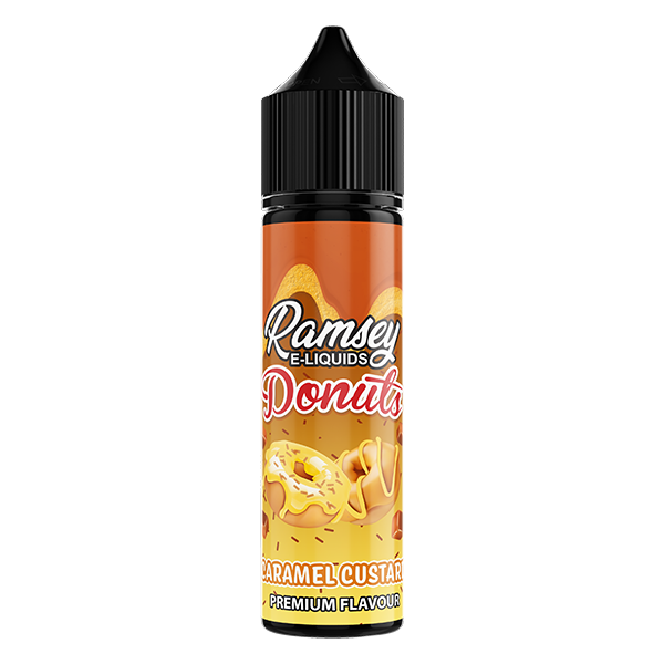 Ramsey E-Liquids Donuts Caramel Custard 50ml Shortfill