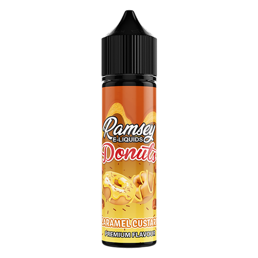 Ramsey E-Liquids Donuts Caramel Custard 50ml Shortfill