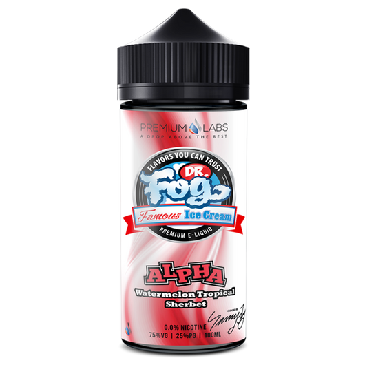 Alpha Ice Cream E-liquid by Dr. Fog 100ml Shortfill