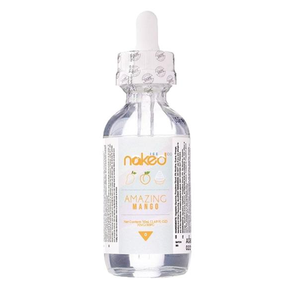 Naked 100 Ice Amazing Mango 0mg 50ml Shortfill E-liquid