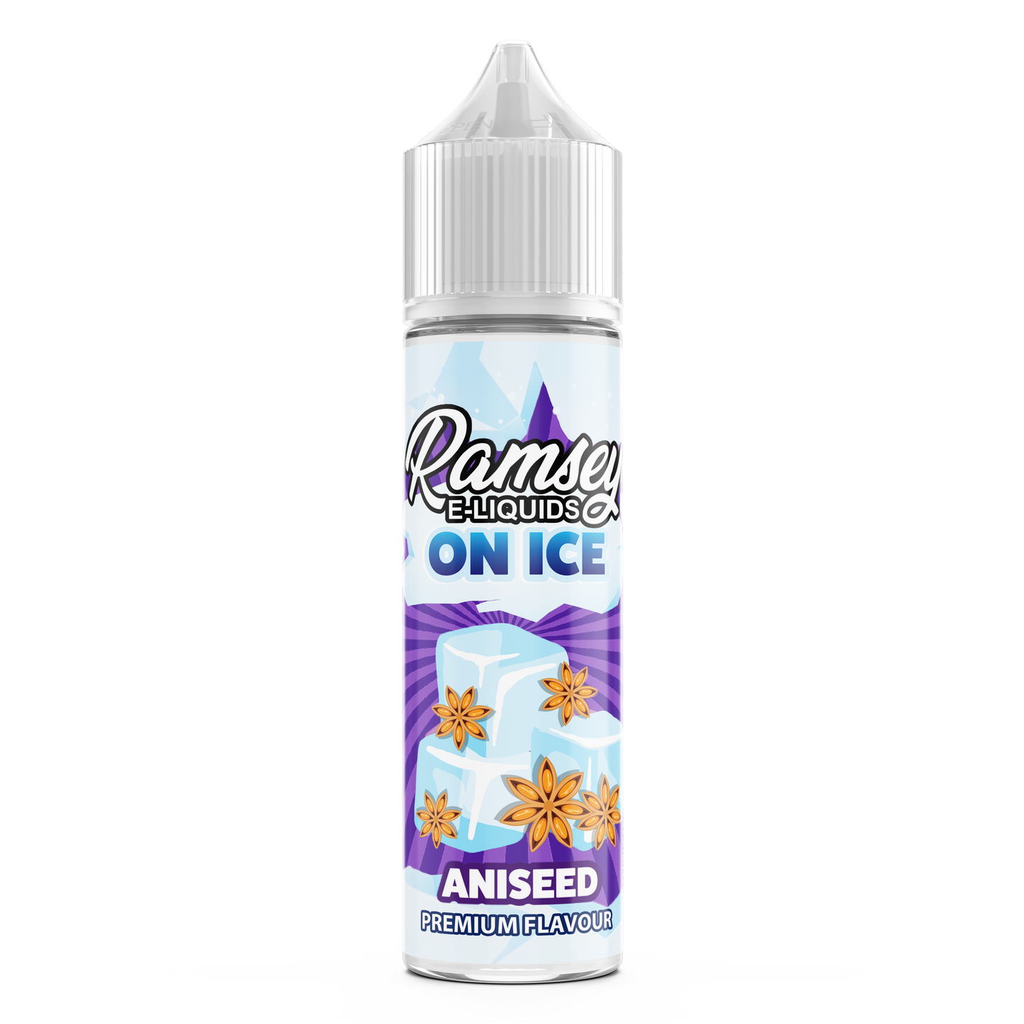 Ramsey E-Liquids On Ice Aniseed 0mg 50ml Shortfill E-Liquid