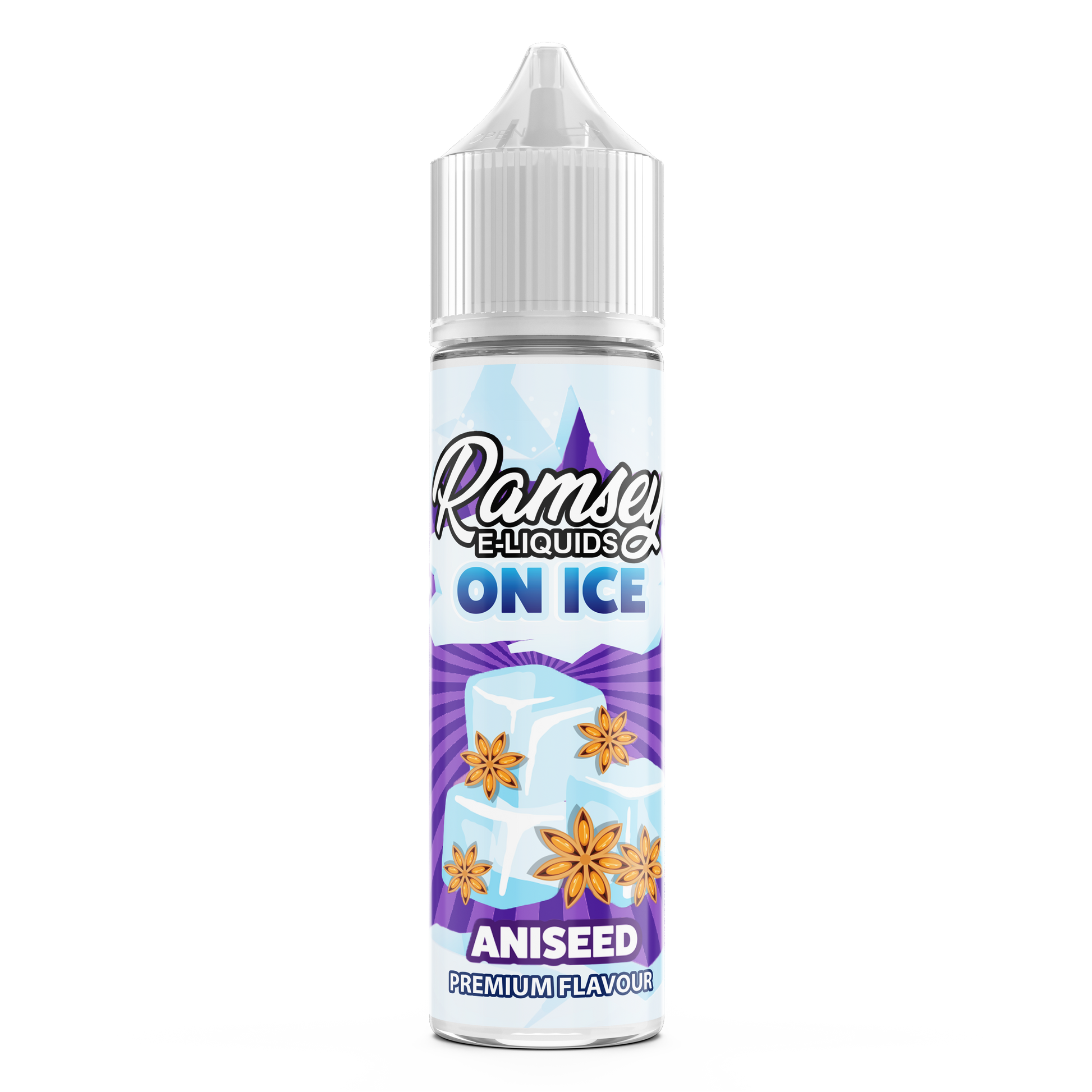 Ramsey E-Liquids On Ice Aniseed 0mg 50ml Shortfill E-Liquid