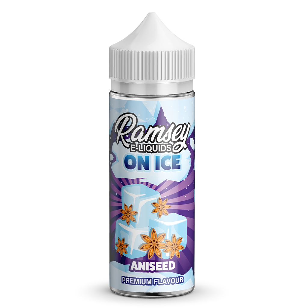 Ramsey E-Liquids On Ice Aniseed 0mg 100ml Shortfill E-Liquid