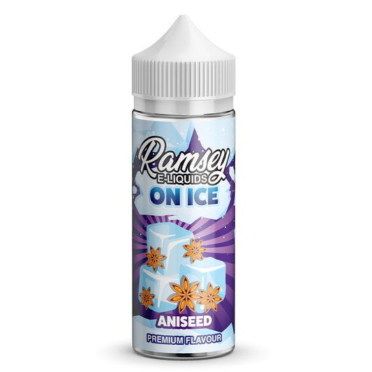 Ramsey E-Liquids On Ice Aniseed 0mg 100ml Shortfill E-Liquid