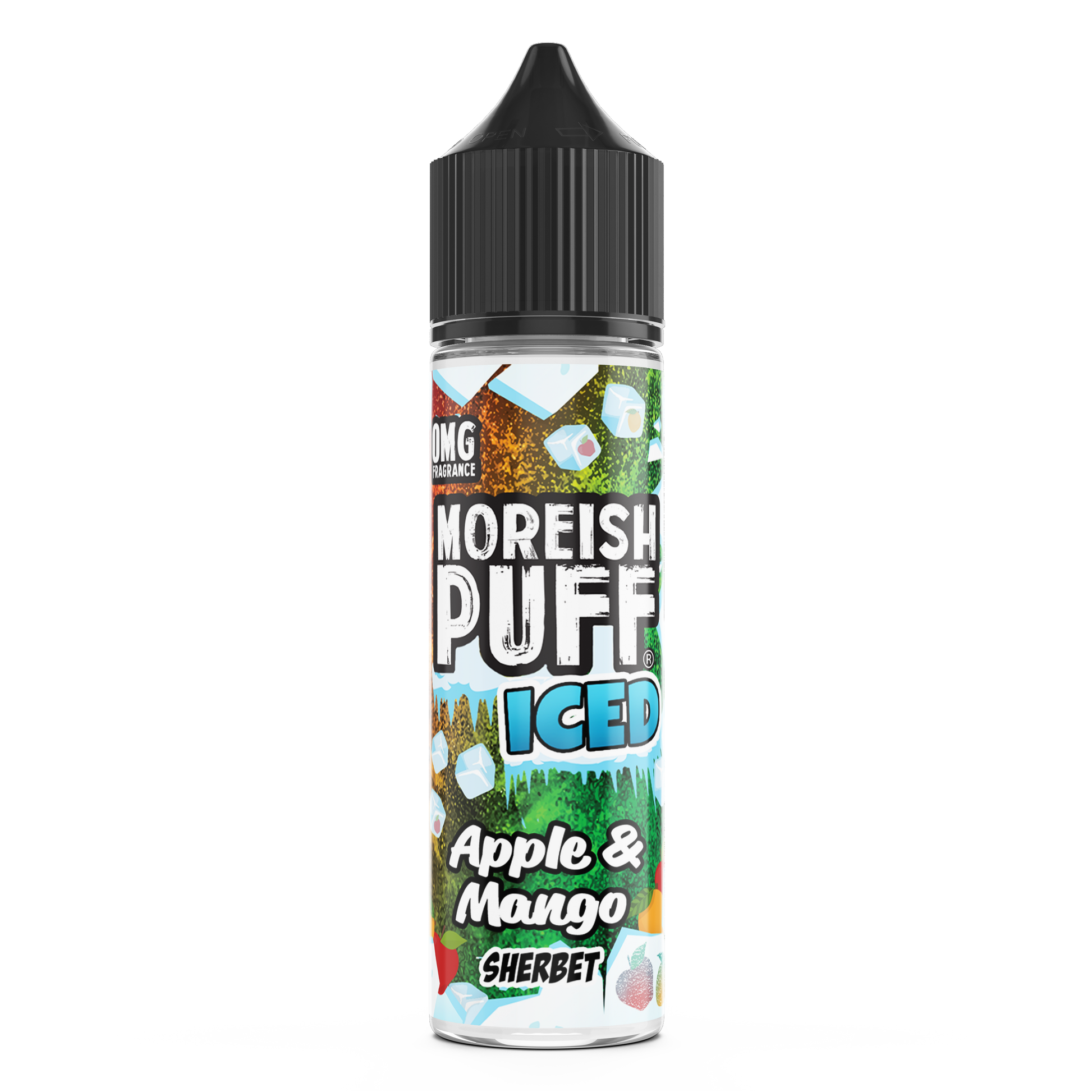 Moreish Puff Iced Apple & Mango Sherbet 0mg 50ml Shortfill E-Liquid