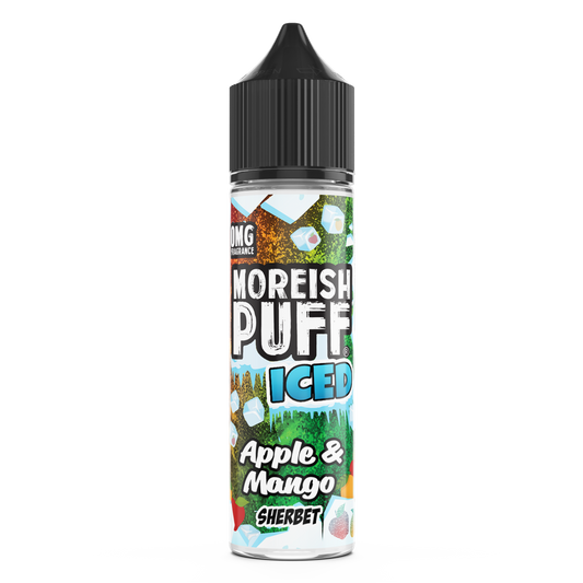 Moreish Puff Iced Apple & Mango Sherbet 0mg 50ml Shortfill E-Liquid