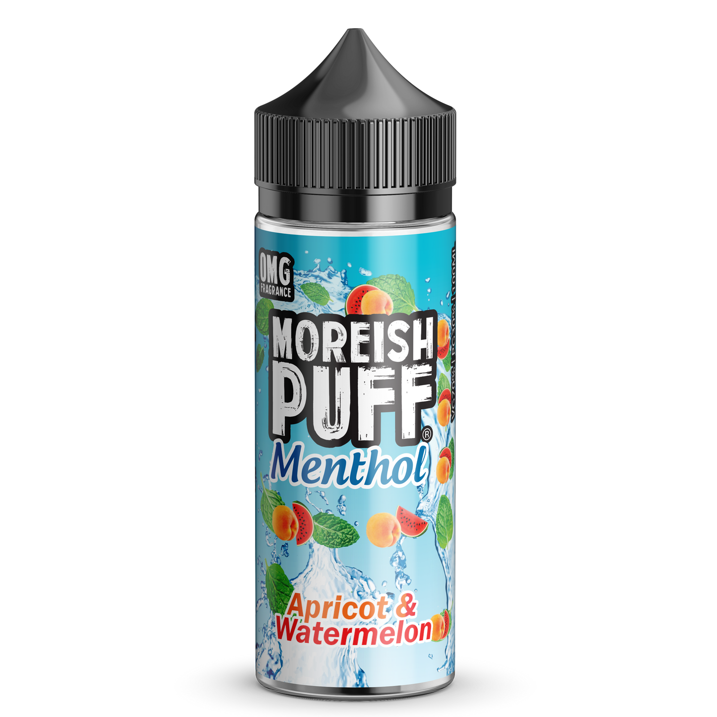 Moreish Puff Menthol Apricot & Watermelon 0mg 100ml Shortfill E-Liquid