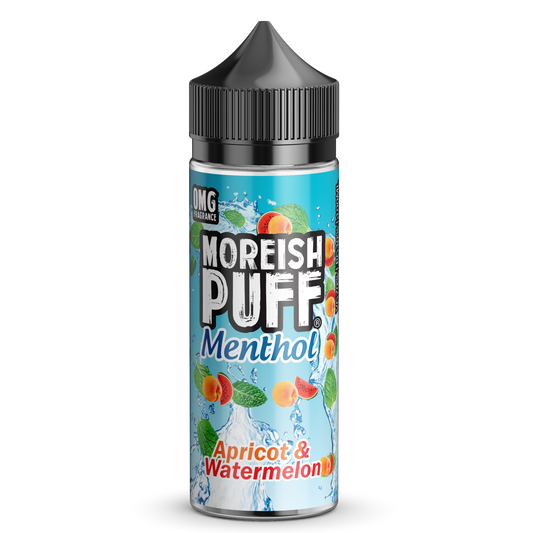 Moreish Puff Menthol Apricot & Watermelon 0mg 100ml Shortfill E-Liquid