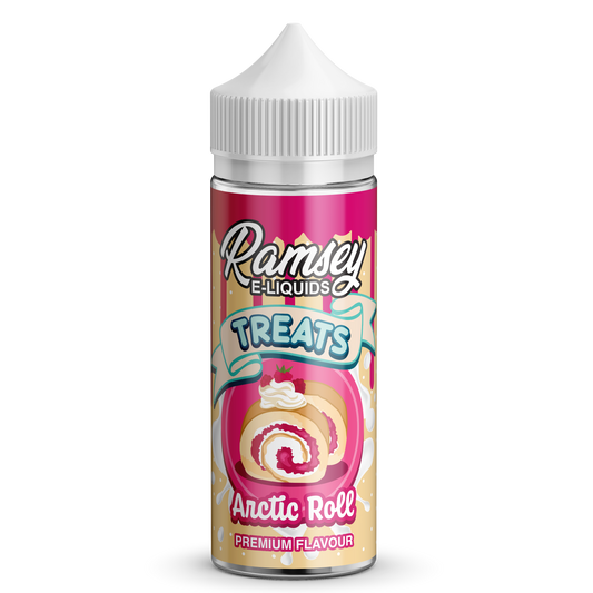 Ramsey E-Liquids Treats Arctic Roll 0mg 100ml Shortfill E-Liquid